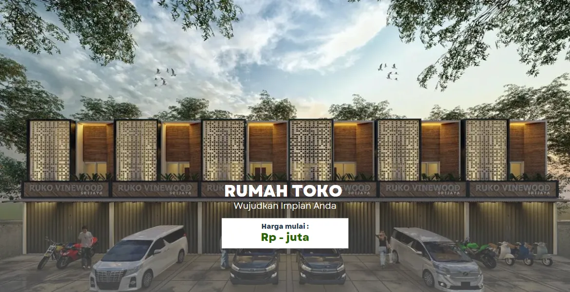 Rumah Toko (Ruko 2 Lantai Boulevard)
